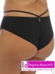 Slip Brésilien Noir ELOMI NAMRAH sur Lingerie-discount.fr