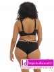 Slip Brésilien Noir ELOMI NAMRAH sur Lingerie-discount.fr