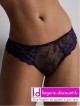 Slip Italien Dark Orchid AUBADE A FLEUR DE TOI sur Lutine.fr