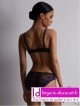 Soutien-gorge Push-up Dark Orchid AUBADE A FLEUR DE TOI sur Lutine.fr