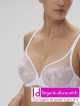  Soutien-gorge emboîtant Blanc Cristal SIMONE PERELE WISH sur Lutine.fr