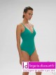 Maillot de Bain 1 pièce Vert Waterfall SIMONE PERELE PALMERAIE sur Lutine.fr