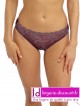 Slip Italian Plum WACOAL EMBRACE LACE sur Lutine.fr