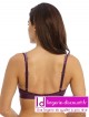 Soutien-gorge sans armatures Italian Plum WACOAL EMBRACE LACE sur Lutine.fr